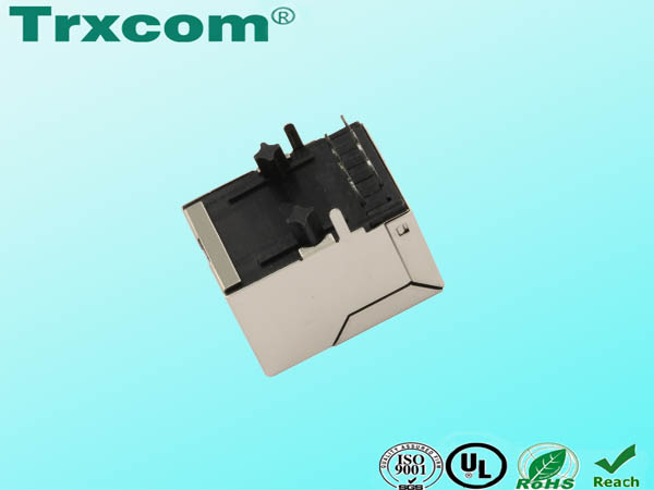 21.3MM 100/1000M 开口朝下 无灯无弹片